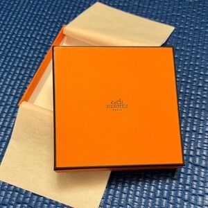 Hermes Square Gift Box 5x5x1inch